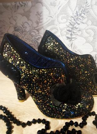 Черевики ексклюзив irregular choice#ботильйони твідові# черевички ошатні# ошатні туфлі7 фото