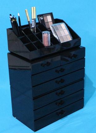 Бьюти кейс для косметики черный