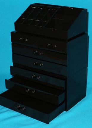 Бьюти кейс для косметики черный