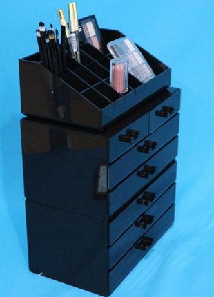 Бьюти кейс для косметики черный