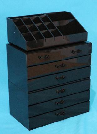 Бьюти кейс для косметики черный