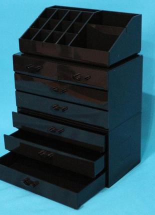 Бьюти кейс для косметики черный