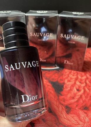 Dior sauvage parfum edp 60ml (оригинал)1 фото