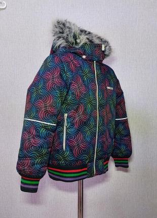 Тёплая зимняя куртка, курточка lenne. размер 104 (+6 см). на 4 года.