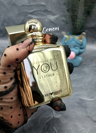 💙оригинал 💙100 мл мужские emporio armani stronger with you leather