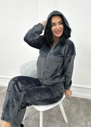 Шикарна, тепла махрова піжама "palmira", 42-56 р., 5 кол.