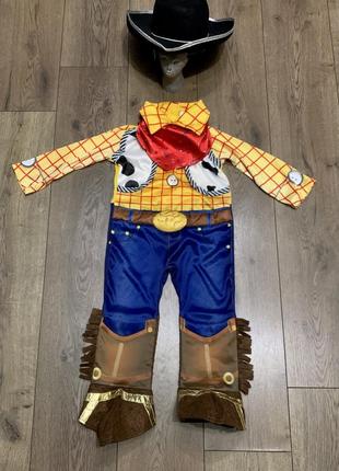 Карнавальный костюм ковбоя вудди шерифа из м/ф истории игрушек toy story disney by george (англия)2 фото