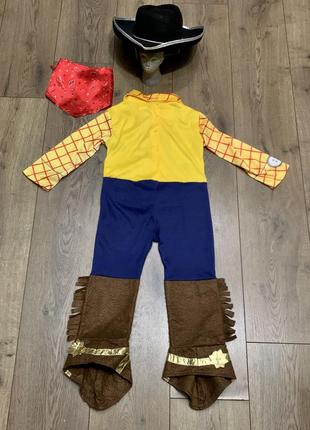 Карнавальный костюм ковбоя вудди шерифа из м/ф истории игрушек toy story disney by george (англия)4 фото