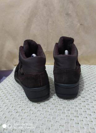 Кожаные водонепроницаемые термо ботинки ara gore-tex4 фото