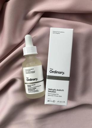 Сыворотка для лица с салициловой кислотой the ordinary salicylic acid 2% solution, 30ml2 фото