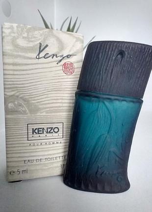 Kenzo pour homme миниатюра винтаж edt 5 ml4 фото