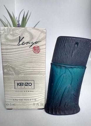 Kenzo pour homme миниатюра винтаж edt 5 ml3 фото