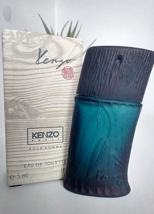 Kenzo pour homme миниатюра винтаж edt 5 ml