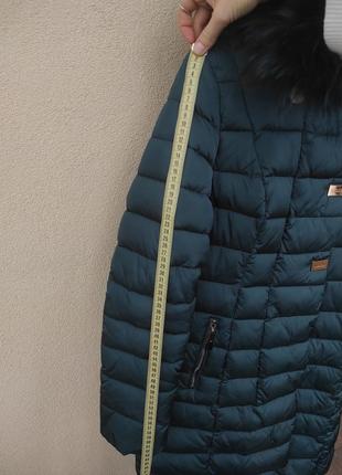 Пуховик lusskiri в идеальном состоянии, зимняя куртка, плащ, пальто6 фото