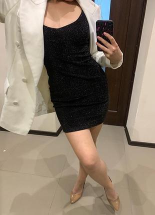 Платье блестящее/сияющее