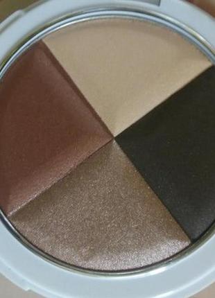 Палетка теней collistar palette 4 ombretti tenuta impeccabile 4 eye shadow palette flawless wear