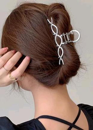 Металлический крабик для волос