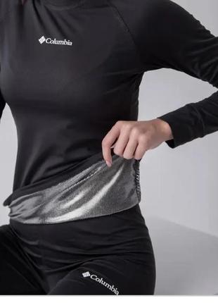 Жіноча зігріваюча  термобілизна omni-heat з   алюмінієвими  іонами срібного  кольору, має най високі  показники утримування  тепла