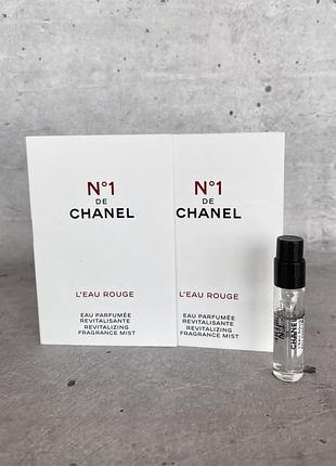Chanel - no. 1 leleau rouge eau parfumee revitalizing fragrance mist - парфюмированный спрей для тела