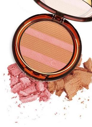 Пудра - румяна для сияния кожи collister belle mine bronzing powder natural glow тон 1 pelle di ros