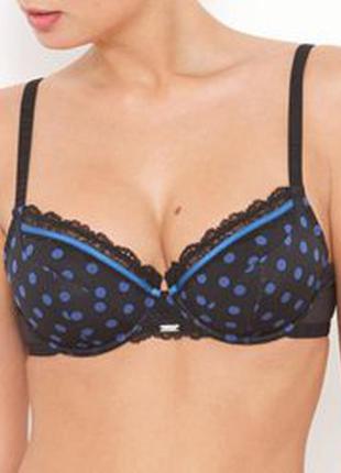 Бюстгальтер triumph 80 b в горошек
