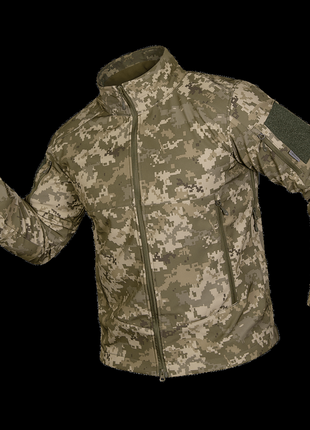 Camotec куртка тактична phantom system softshell піксель зимова