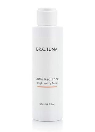 Отбеливающий тоник для лица lumi radiance dr. c.tuna, 125 мл
