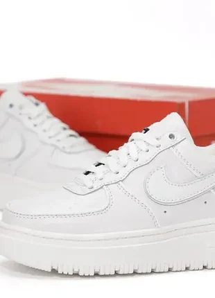Nike air force 1 live gore-tex белые зима parts ❄️ теплые зимние ботинки сапоги fur мех ☔️🌧🌤☀️