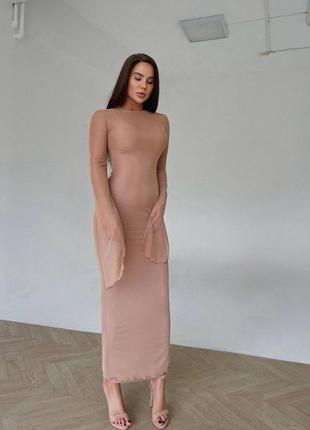 Комплект сукня +сітка2 фото