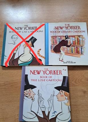 New yorker, book of cartoons. винтаж, раритет