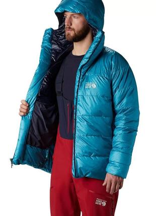 Пуховик mountain hardwear phantom parka (размер xxlarge, цвет traverse)5 фото