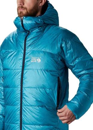 Пуховик mountain hardwear phantom parka (размер xxlarge, цвет traverse)7 фото