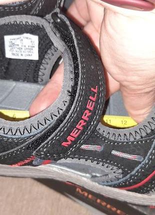 Босоножки merrell размер us13, наш 31 стелька 20см. кожа