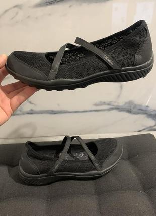 Мокасини балетки skechers classic fit air-cooled memory foam