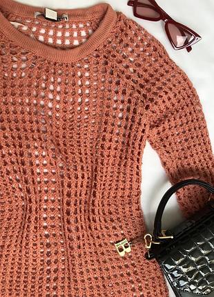 Стильный топ в сетку кроше 4