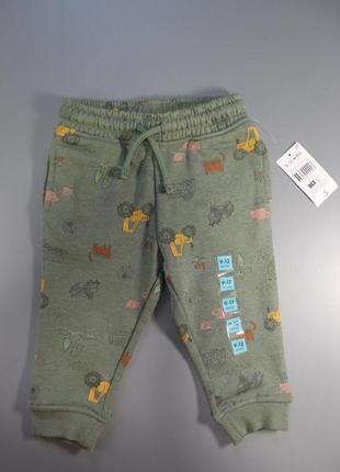 Комплект з 2 утеплених штанів, 9-12м, matalan, знижка4 фото