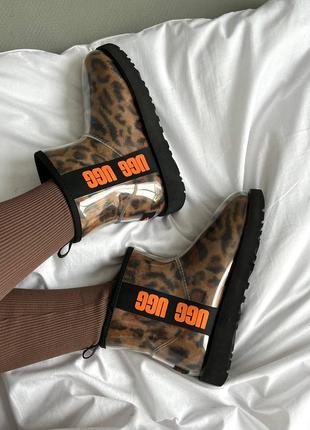 Женские ugg classic clear mini leo9 фото