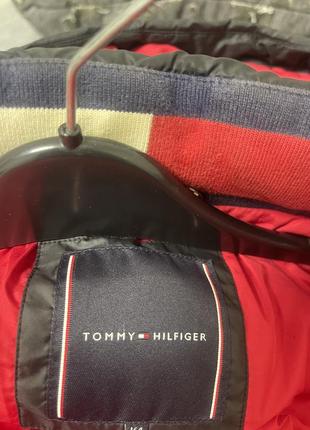 Оригинальный пуховик tommy hilfiger с настоящим пухом!!3 фото