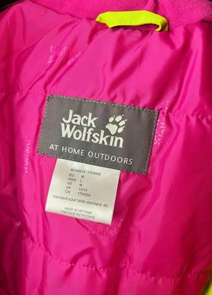 Куртка jack wolfskin cromwell j lime green w5 фото