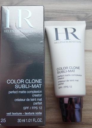 Матирующий тональный крем helena rubinstein color clone subli-mat perfect matte complexion creator spf2 фото