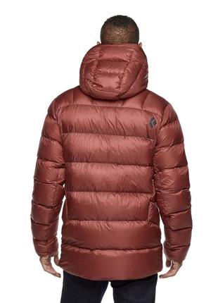 Пуховик black diamond vision down parka (размер large, цвет dark crimson)2 фото