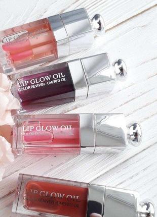 Christian dior dior lip glow oil масло для губ №015 cherry