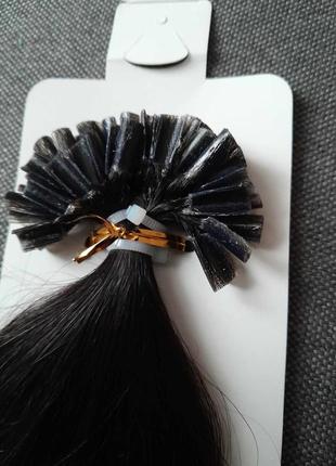 Волосся для нарощування чорне