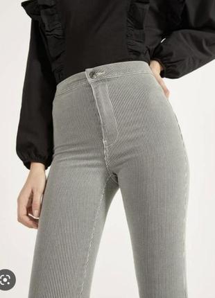 Новые джинсы / брюки высокая посадка от bershka2 фото