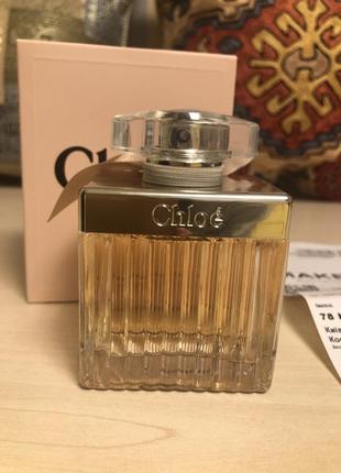 Парфюмированная вода chloe 75 ml оригинал3 фото