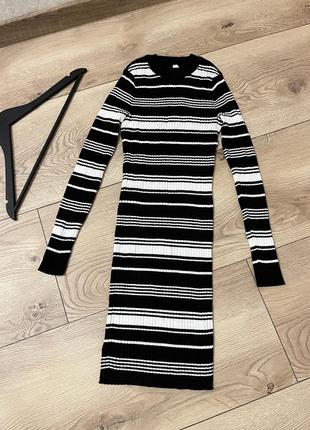 Хлопковое брендовое платье/ платье h&m