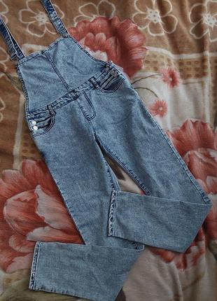 Джинсы с шлейками подойдет для беременных jeans