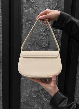 Женская сумка diesel 1dr iconic shoulder bag beige люкс качество3 фото