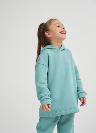 Теплий флісовий дитячий костюм