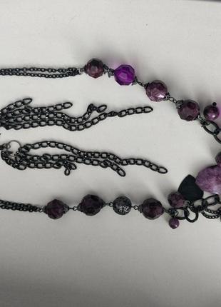 Комплект ожерелье и серьги1 фото